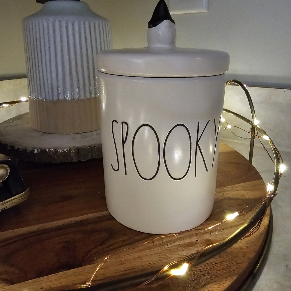 RAE DUNN Halloween candy/treat canister